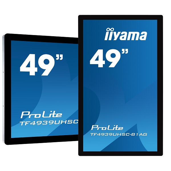 Touchscreen monitor za ugradnju IIYAMA PROLITE TF4939UHSC-B1AG, 49", 4K UHD