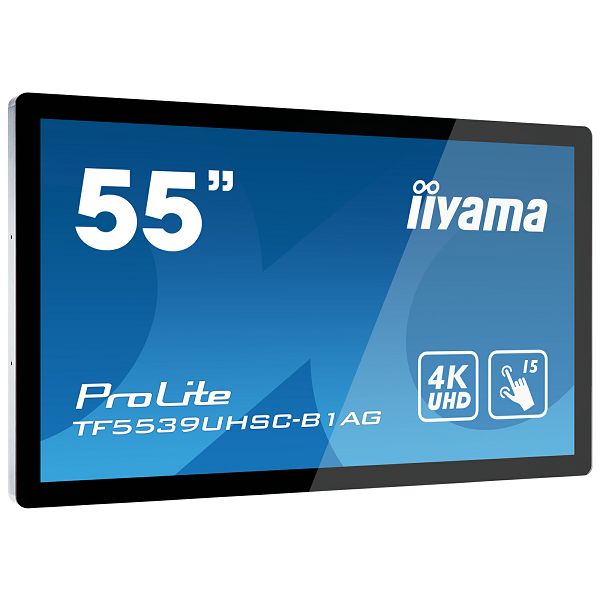 Touchscreen monitor za ugradnju IIYAMA PROLITE TF5539UHSC-B1AG, 55", 4K UHD