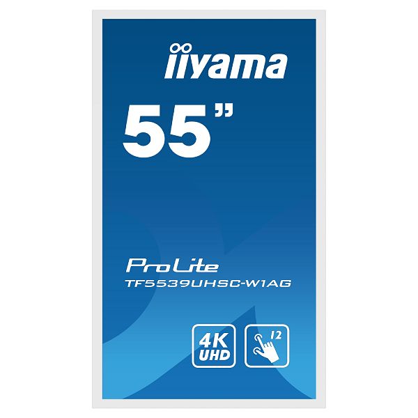 Touchscreen monitor za ugradnju IIYAMA PROLITE TF5539UHSC-W1AG, 55", 4K UHD