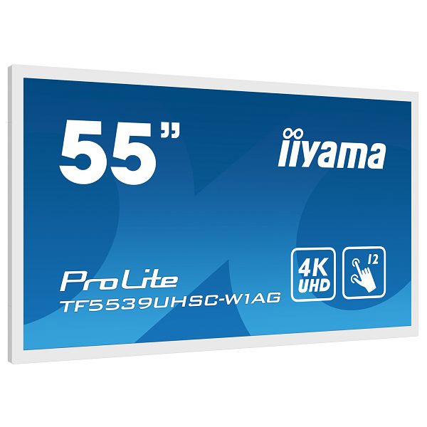 Touchscreen monitor za ugradnju IIYAMA PROLITE TF5539UHSC-W1AG, 55", 4K UHD