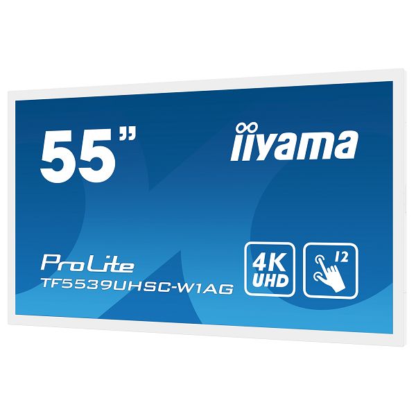 Touchscreen monitor za ugradnju IIYAMA PROLITE TF5539UHSC-W1AG, 55", 4K UHD