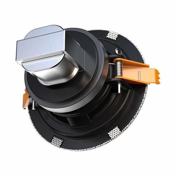 AUDAC CENA306/B, SpringFit™ 2,5" ceiling speaker Black version - 8 Ohm and 100V