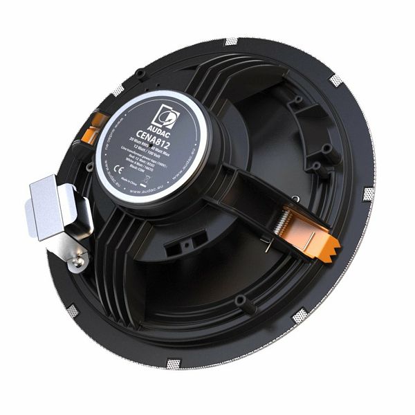 AUDAC CENA812/W, SpringFit™ 8" ceiling speaker White version - 8ohm/100V, 12W